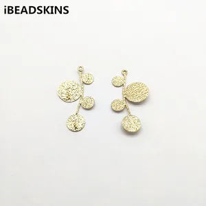 Новое поступление! Листья 40x22 мм соединители форм украшения и аксессуары из меди для сережек, аксессуаров, самодельных украшений