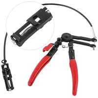 long hose clamp pliers flexible wire long reach hose clamp car fuel oil water hose pipe repairing tool new
