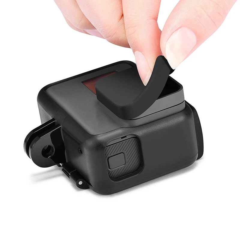 Аксессуары для GoPro 7 Мягкая силиконовая Крышка объектива Go Pro Hero 6 5 черная Экшн