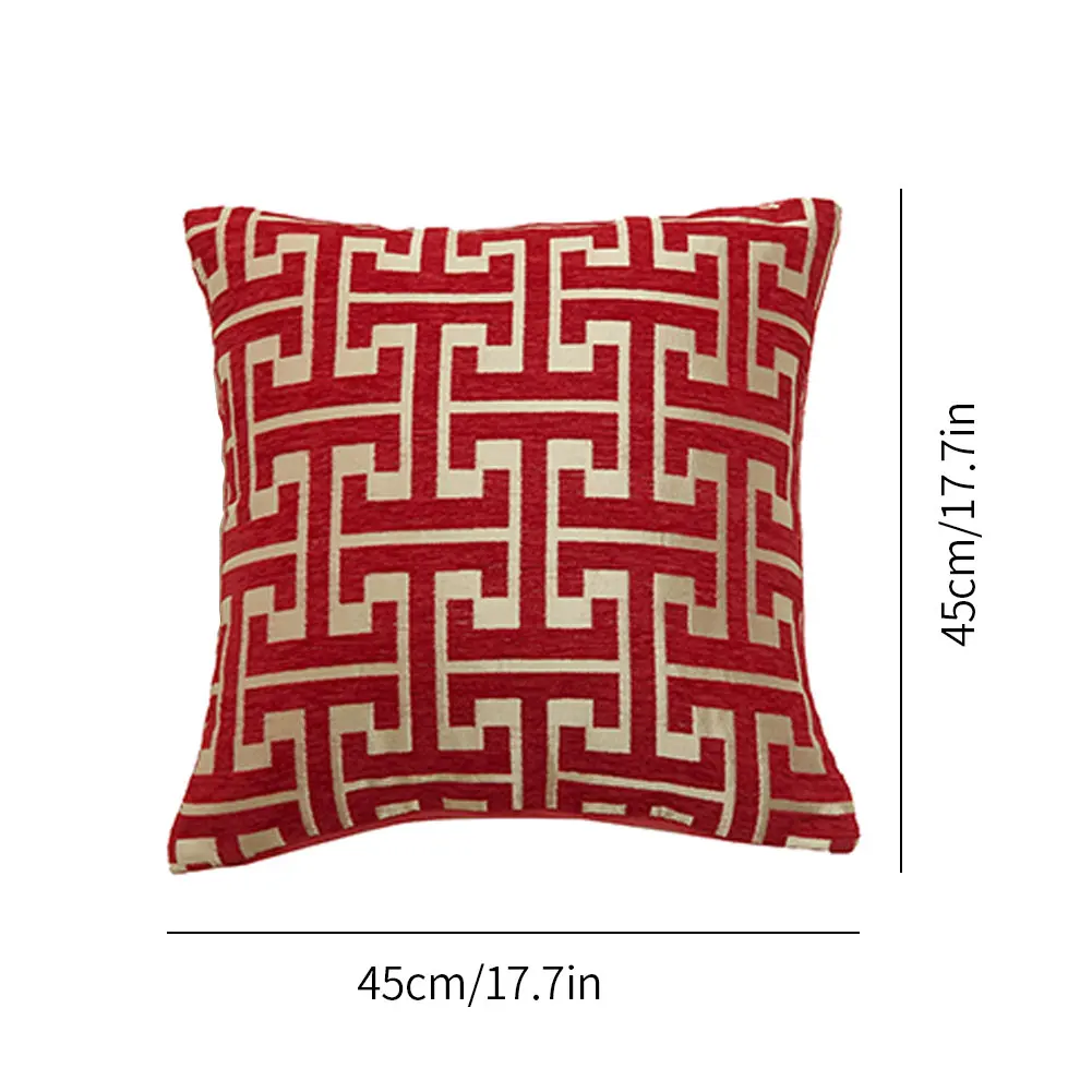 

Cushion Cover Square Pillow Protectors Decoration Pillow For Sofa Living Room Car Housse Cases With Zipper Sofa Chair Decorative