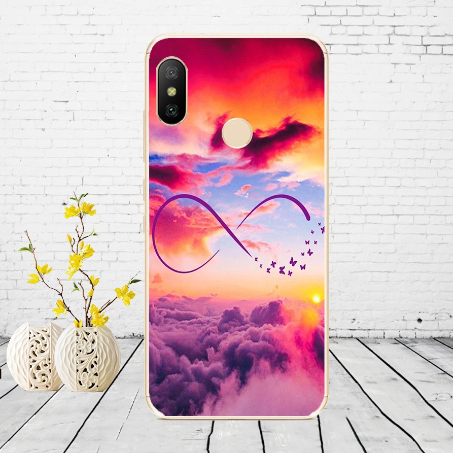 J10 Силиконовый чехол для Xiaomi mi A2 LITE, чехол с полной защитой, мягкая задняя крышка из ТПУ, чехол для телефона s для Xio mi A2 LITE, бампер - Цвет: J10