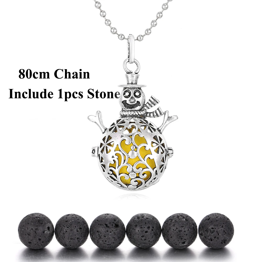 Новинка 16 мм кулон из лавового камня ожерелье медальон античный вулканический