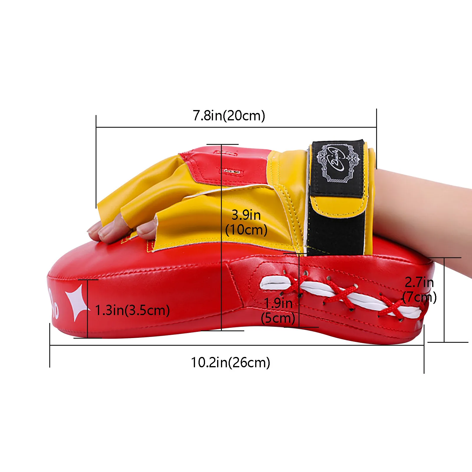 

1pc Arc Hand Target Boxing Training Equipment Sanda Muay Thai Target Gloves MMA Martial Kick Karate Mitt Focus Punch Pad Kit