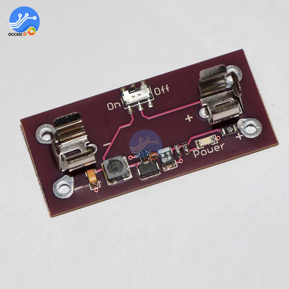 Модуль повышения напряжения аккумулятора LilyPad AAA от 1 2 В до 5 постоянного тока