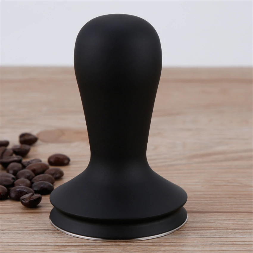 

58MM Handle Stainless Steel Base Tamper Protable Detachable Ultrathin Base Powder Press Solid Hammer Coffee Accessories