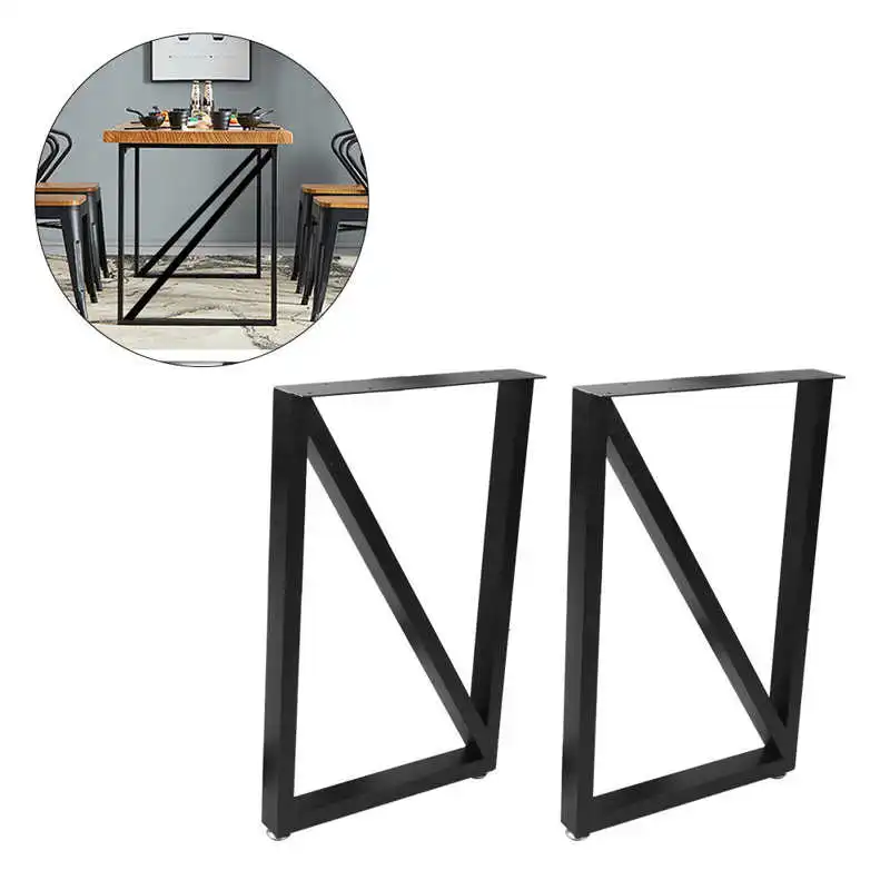 

Metal Table Leg Simple Wrought Iron Industrial Dining Table Legs for Living Room Kitchen Household Supplies Tool