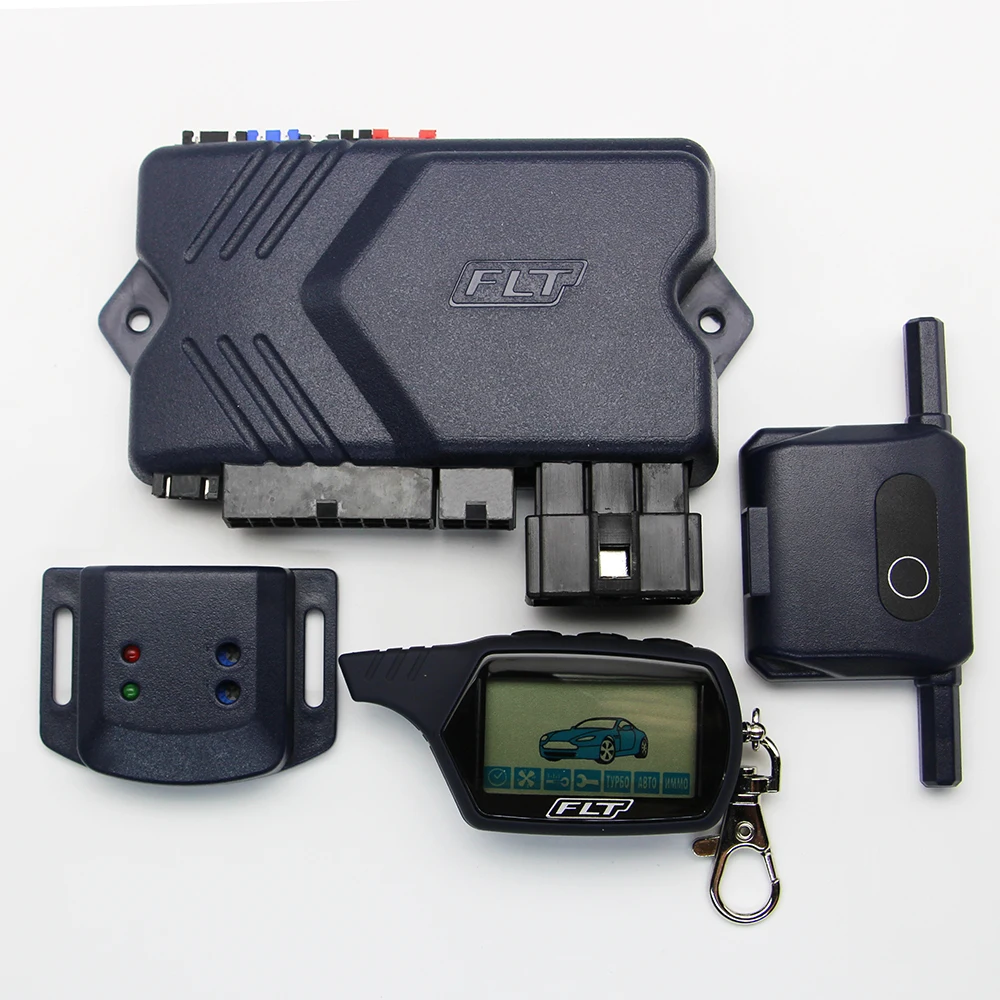 Только для России A91 двухсторонняя Автомобильная сигнализация + запуск двигателя