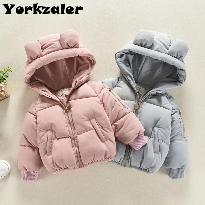 Детская одежда с хлопковой подкладкой зимняя теплая куртка парка модная