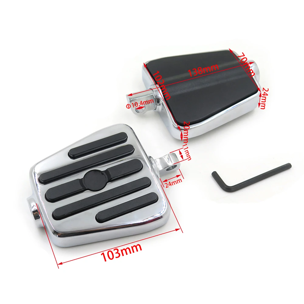 Запчасти для мотоцикла послепродажное оборудование подножки с черепом ➄-✖