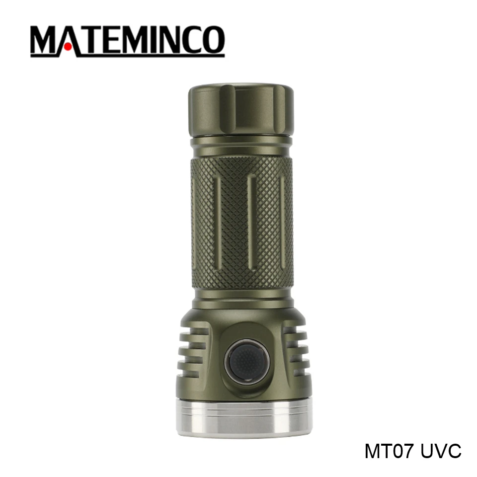 УФ-стерилизатор Mateminco MT07 UVC 26650 нм со светодиодный подсветильник кой и USB-зарядкой |