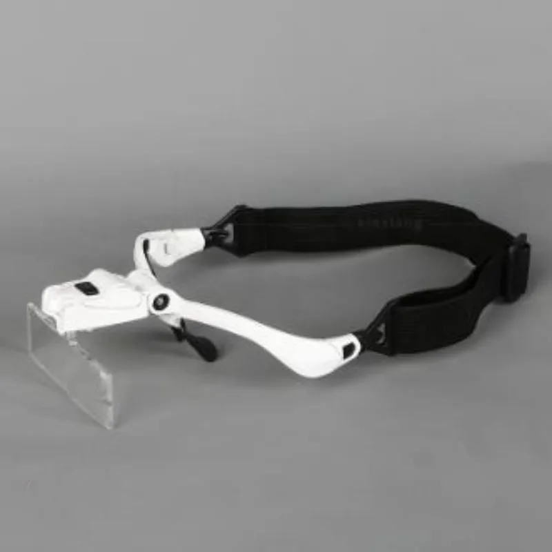 Увеличительные очки Регулируемые светодиодные с 5 линзами 1.0X 1.5X 2.0X 2.5X 3.5X|Лупы| |