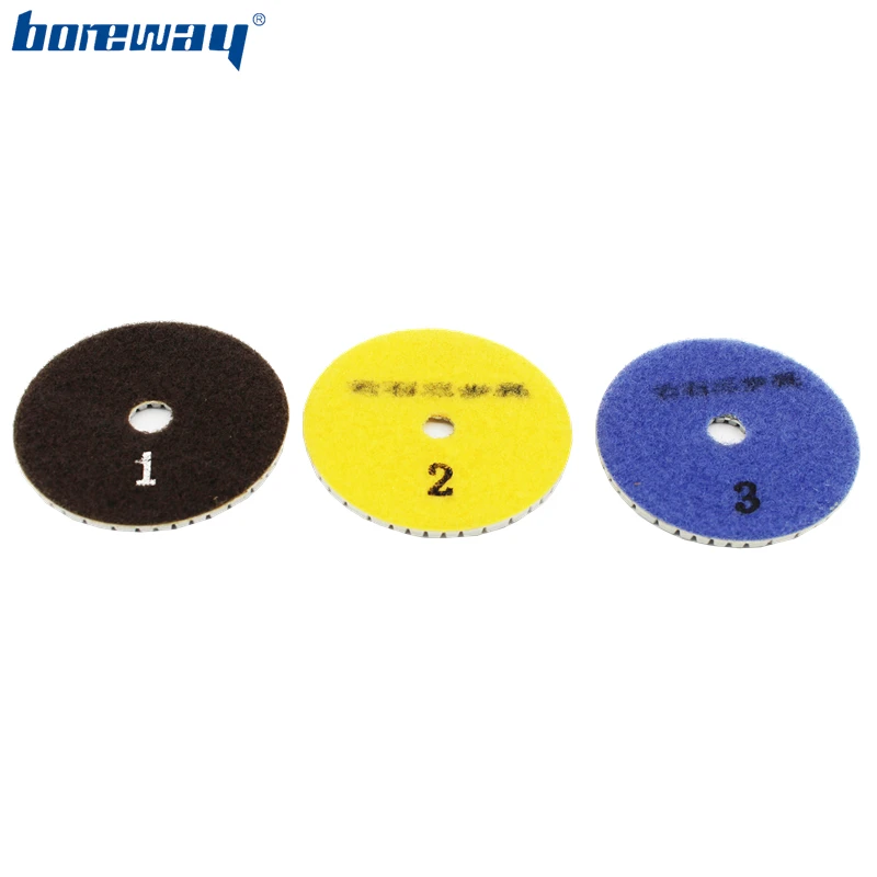 Производство Китай поставка 80 мм 3 шаг камень влажное использование алмазная