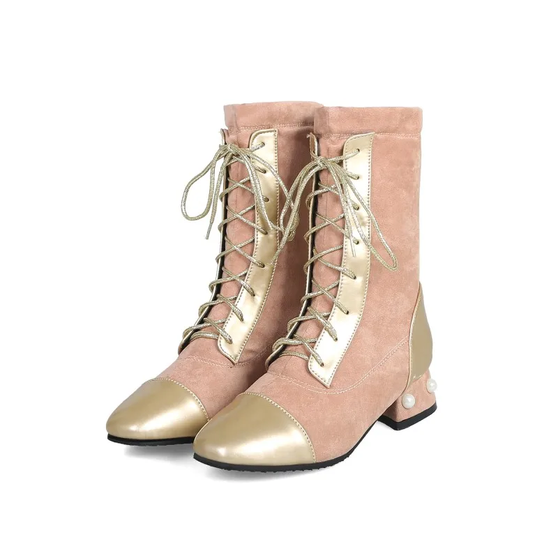 Большой размер европейцев и американцев с гвоздями жемчуга ивы короткие