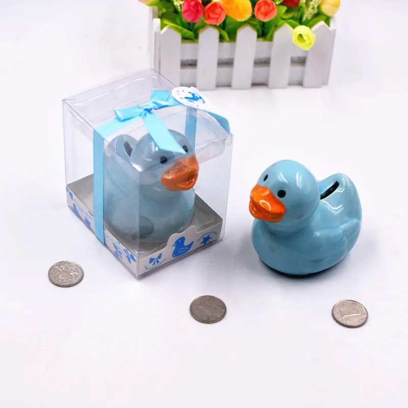 6 шт. креативная Милая Керамическая Свинья Копилка в виде утки акция на