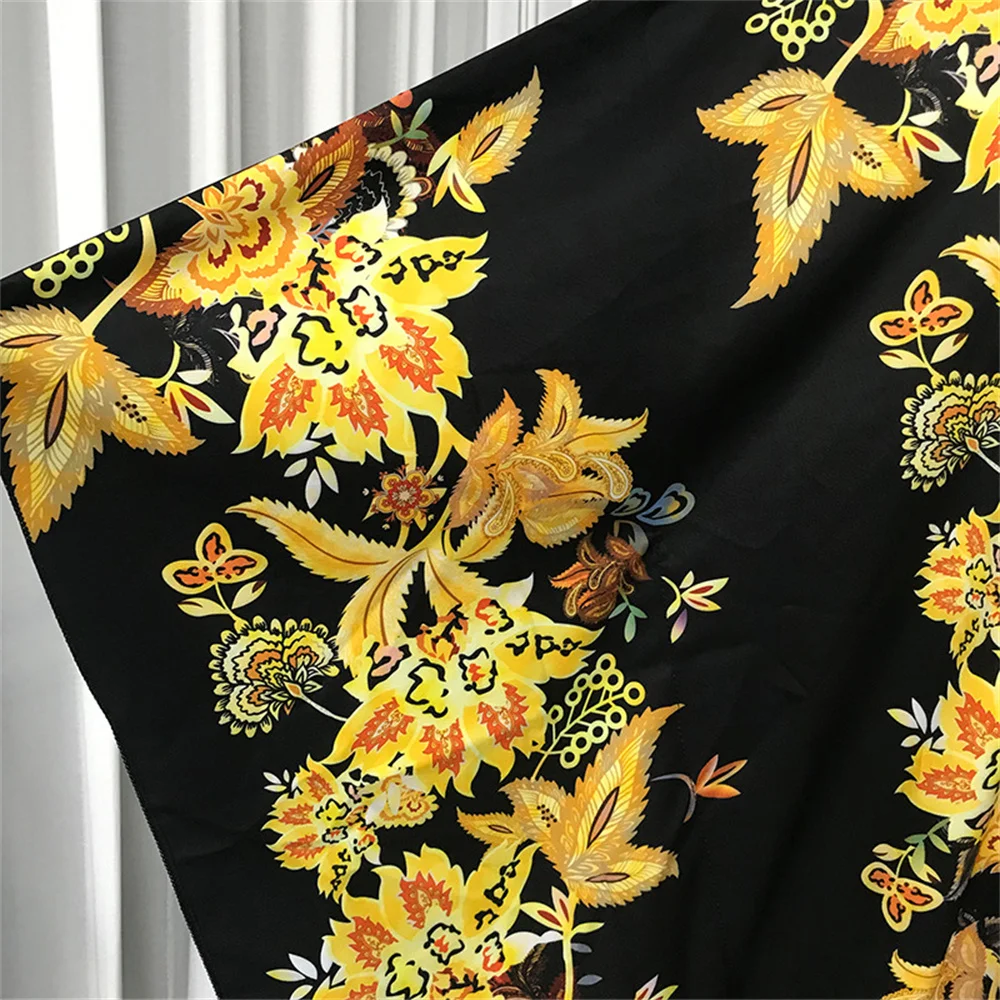 

Oversized Floral Print Abaya Dress for Women O-Neck Batwing Sleeve Ethnic Kaftan Arabic Dubai Turkish Robes Long Muslim Clothing