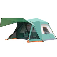OT-Z680 Camping Tent Large Automatic Opening Waterproof Outdoor Tent Portable Instant Setup Family Travel Pop-Up Tent 3-4 People