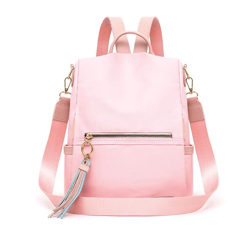 

2020 Women Backpack Fashion Women Shoulder Bag Candy Color School Bag For Teenage Girl Children Waterproof Backpacks Travel Bag