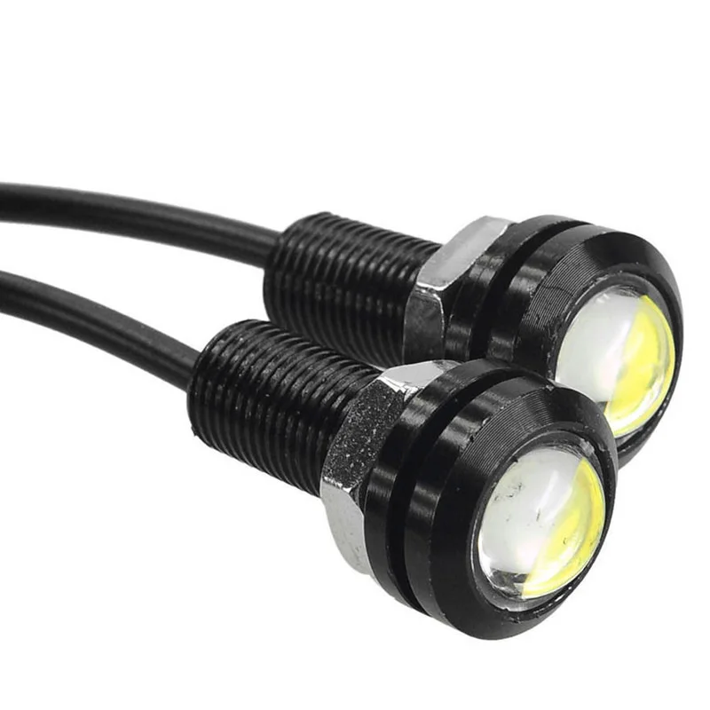 

10Pc High Power 18mm 12V Auto Car Eagle Eye Waterproof LED Daytime Running Light