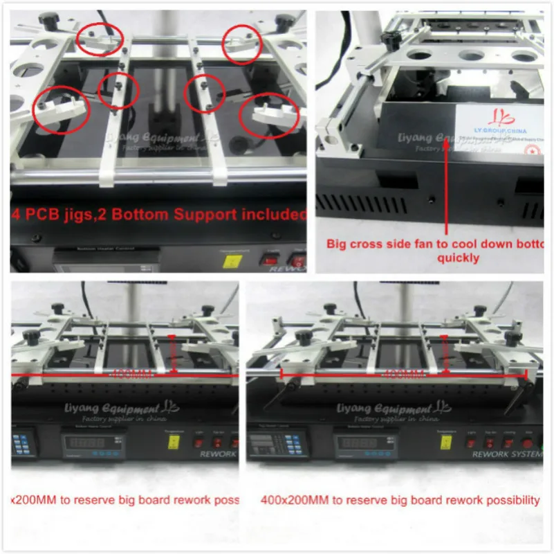 IR8500 BGA машина реболлинга обновленная от IR6500 V.2 и IR6000 V.2