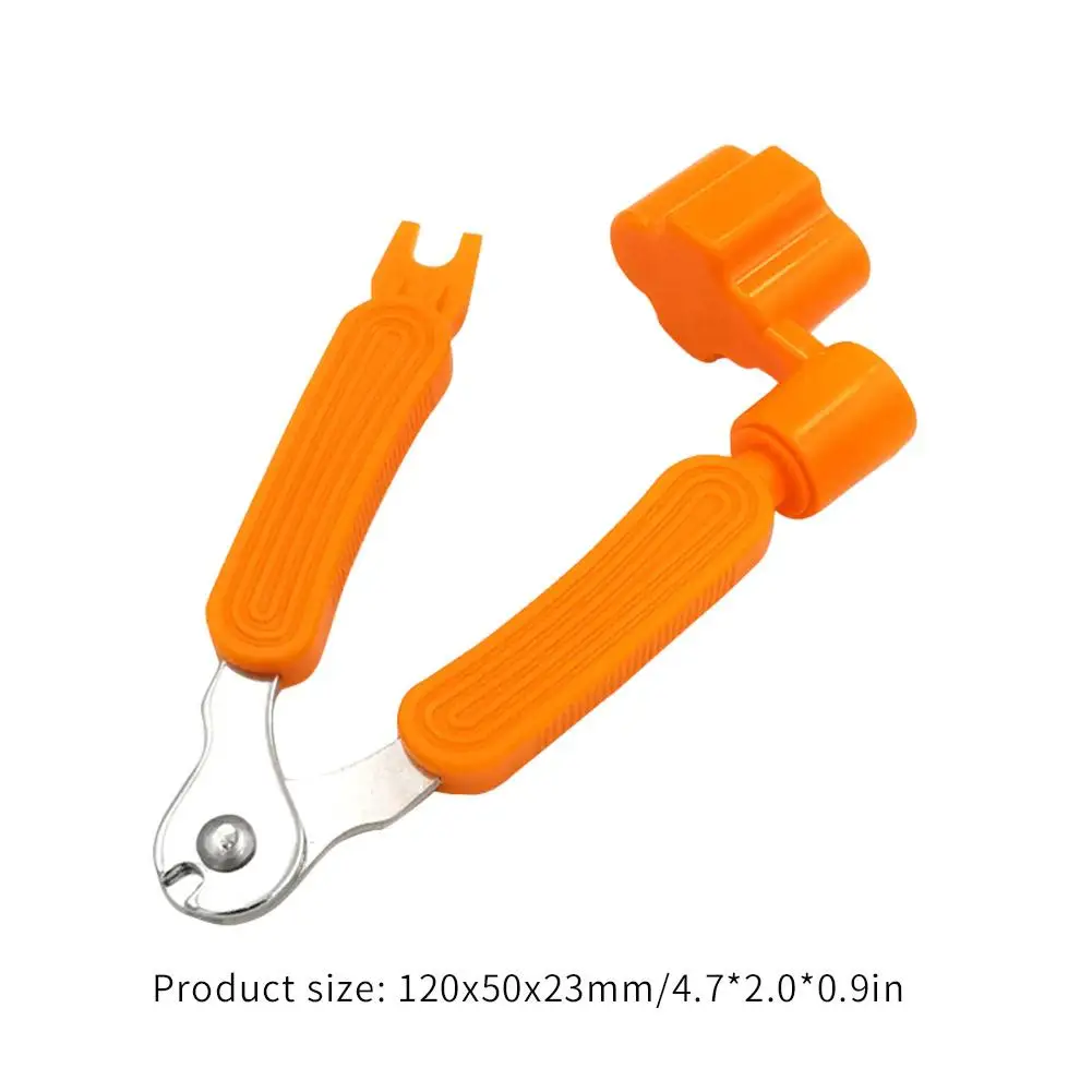 

Durable Guitar String Winder Easy to Carry Portable Strings Instruments Repair Tool Guitar Strings Winder Pin Puller Cutter