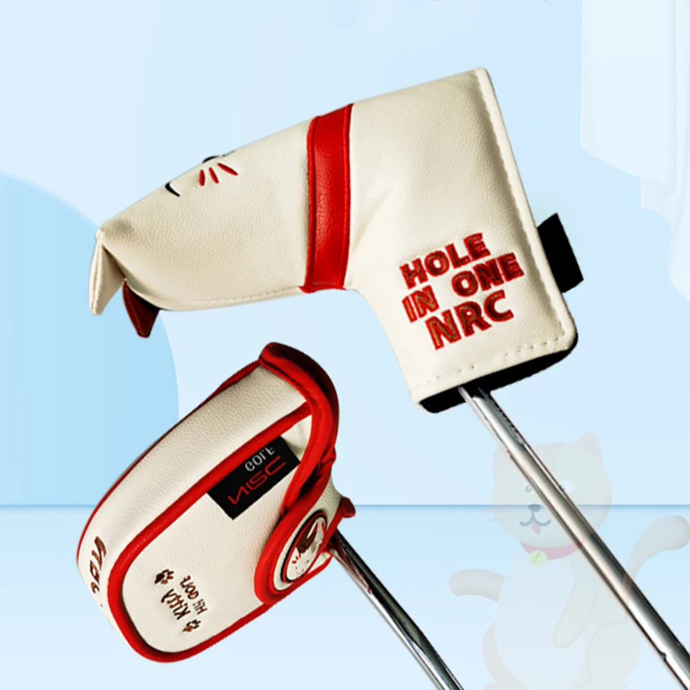 

Pro Golf Putter Protection Cover Golf Club Head Mallet Blade Protector Sleeve Golfer Daily Exercise Accessories