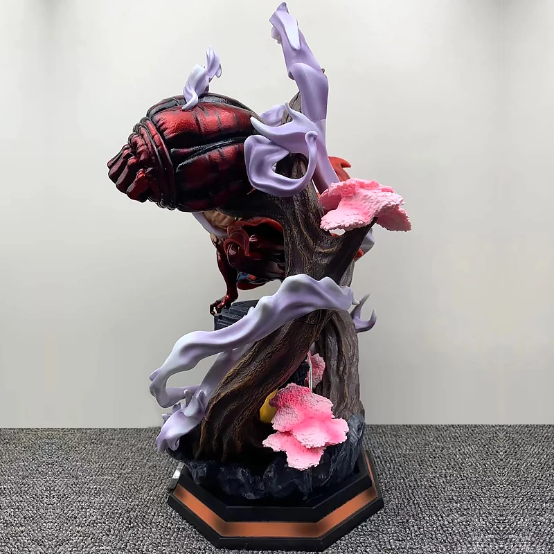 Günstig One Piece Abbildung Anime Gk Tian Tong Affe D Luffy Figma Übergroßen 38cm ABS Modell Schlange Mann Desktop Sammlung Spielzeug Für Kind Puppe