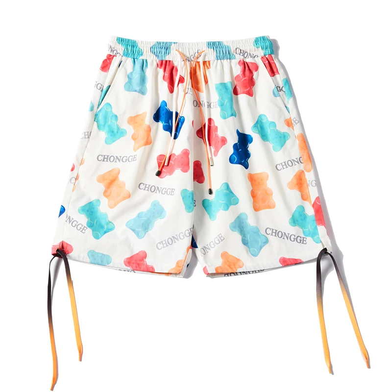 

Mens Swimming Shorts Swimwear Cute Colorful Printed Men Trunks Swimsuit Man Beach Wear Short Pants Bermuda Board shorts