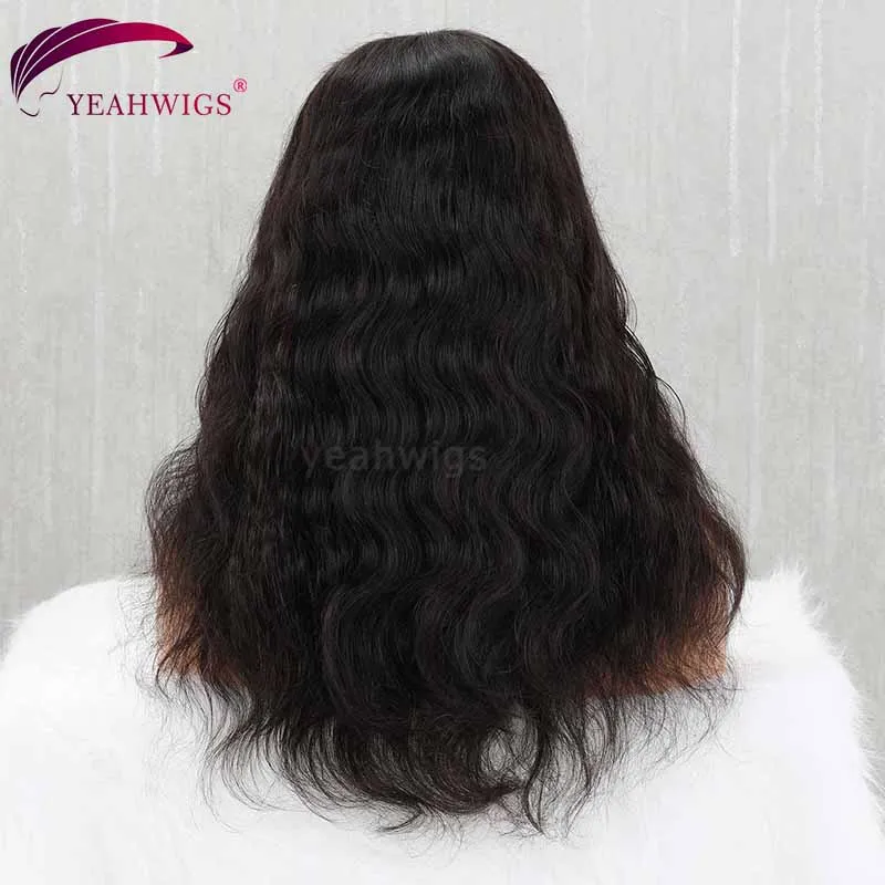 13*4 швейцарские парики на кружеве предварительно выщипанные Remy 150% объемные волнистые парики на кружеве для черных женщин