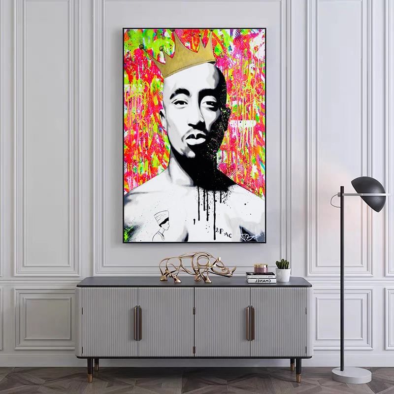 Плавки в стиле хип-хоп с граффити портреты и фотообои картины для декора гостиной