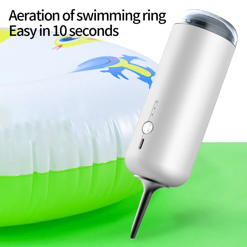 Barato Compresor De Aire Para Bicicleta, Bomba De Aire Eléctrica Con Presión De Neumáticos, Inflador Portátil Inalámbrico Para Cama Inflable De Coche