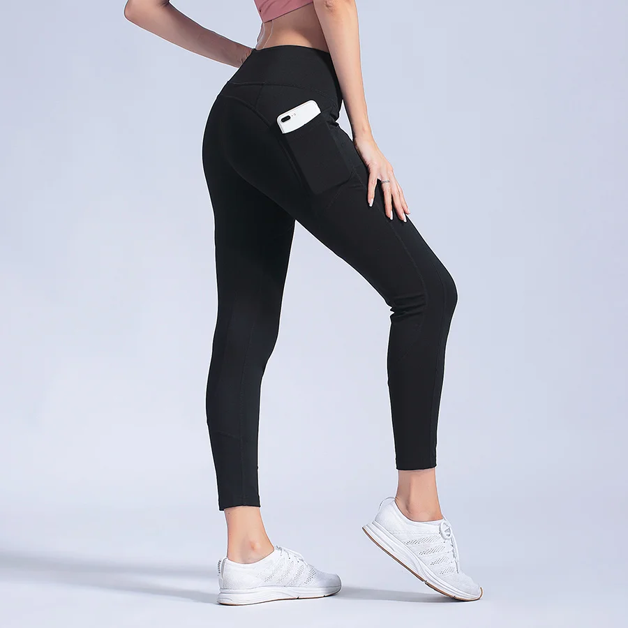 Женские брюки штаны для йоги спортивная одежда бега леггинсы фитнеса колготки