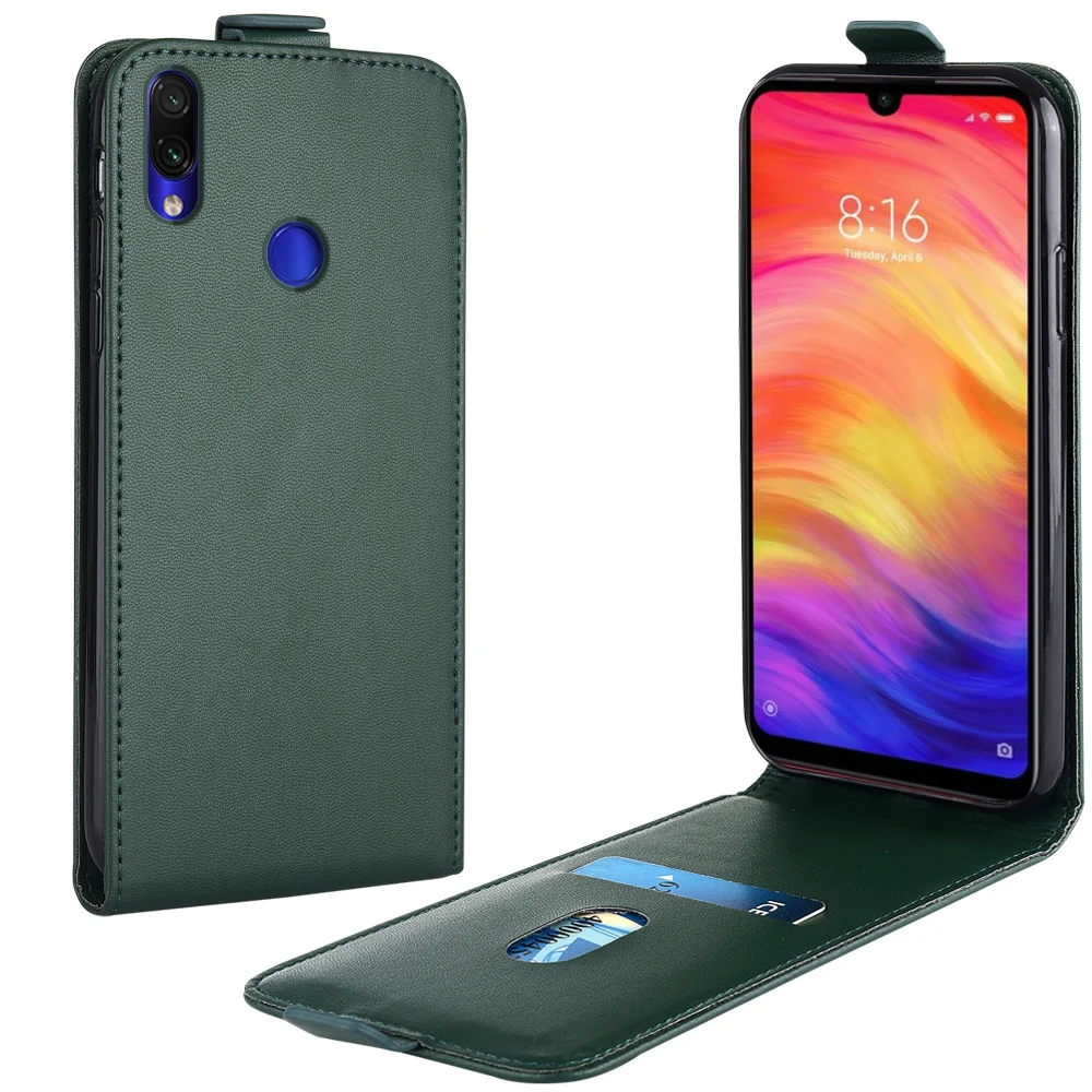 

Кожаный чехол-книжка для Xiaomi Redmi 7 M1810F6LH M1810F6LI, Вертикальный чехол 6,26 дюйма для Redmi7, чехол для телефона