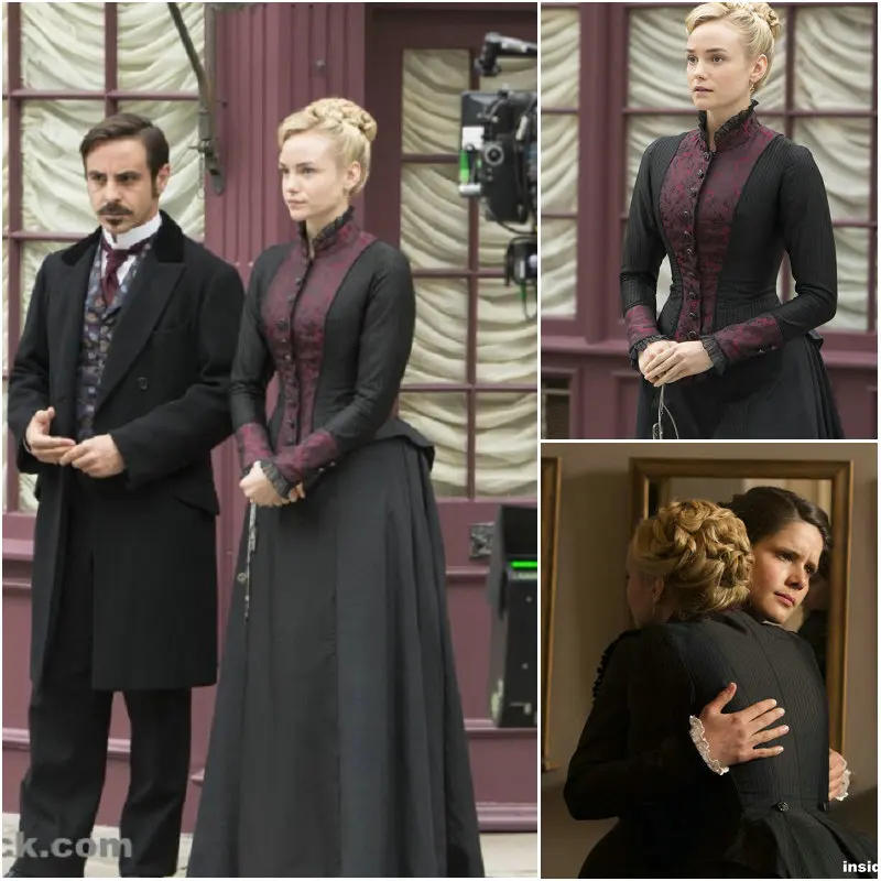 

Cosplaydiy винтажный женский костюм BBC Райский шерстяной костюм женское платье Лолита платья костюм L320