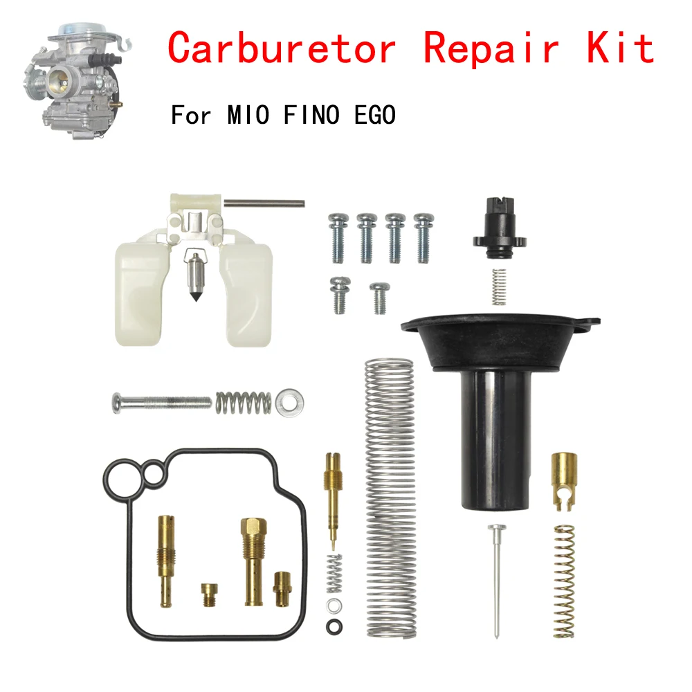 

Carburetor repair kit With piston FOR MIKUNI YAMAHA MIO FINO EGO NOUVO 125CC