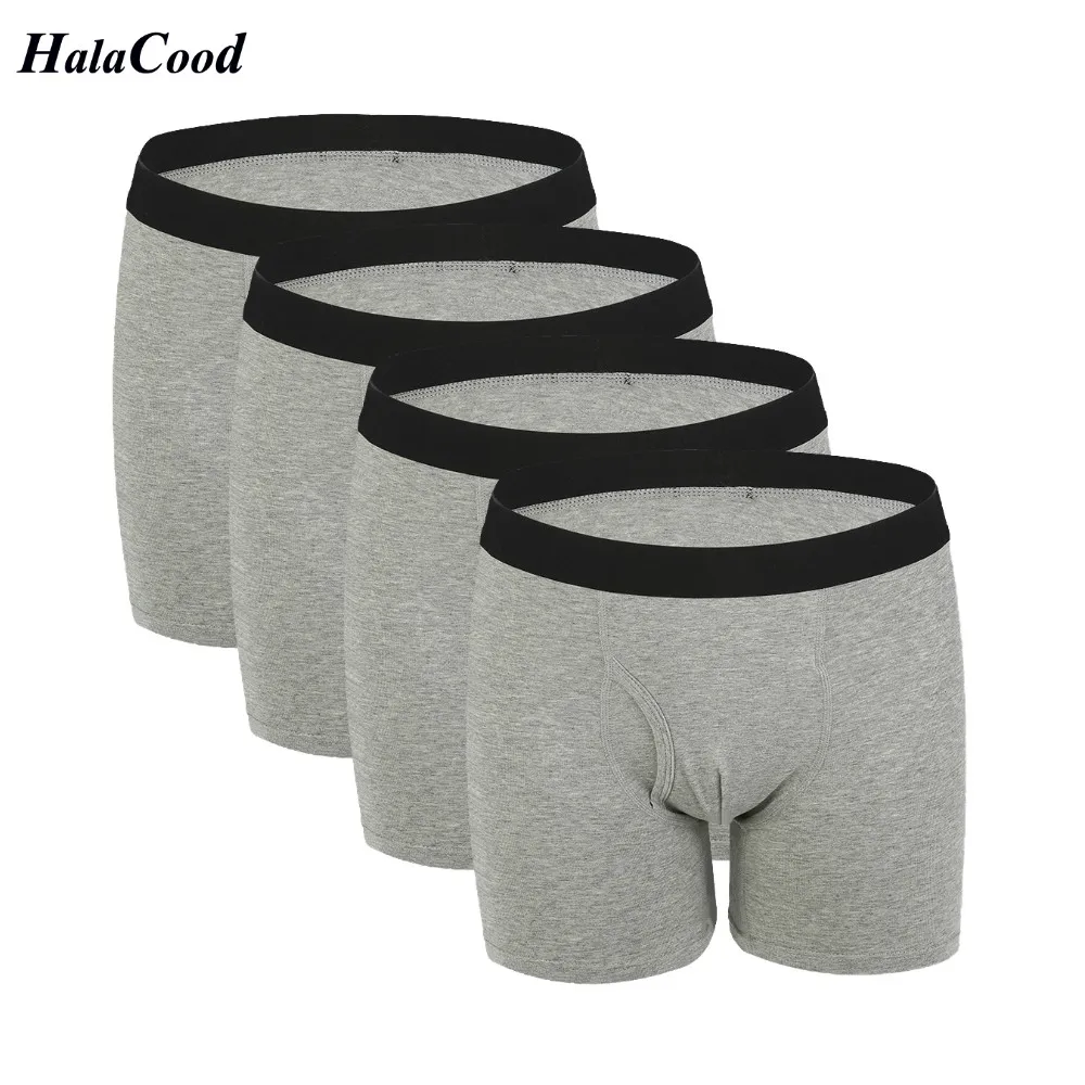 

Трусы-боксеры мужские длинные, х/б, большие размеры 6XL, 4 шт./лот