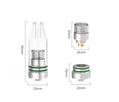 

Longmada Box Mod Tank glass cigarette holder quartz heating wax/oil/hay three in one 510 thread electronic cigarette atomizer