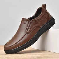 leather mens loafers british trend fashion slip on shoes tassel business dress casual shoes moccasin trend men driving shoes