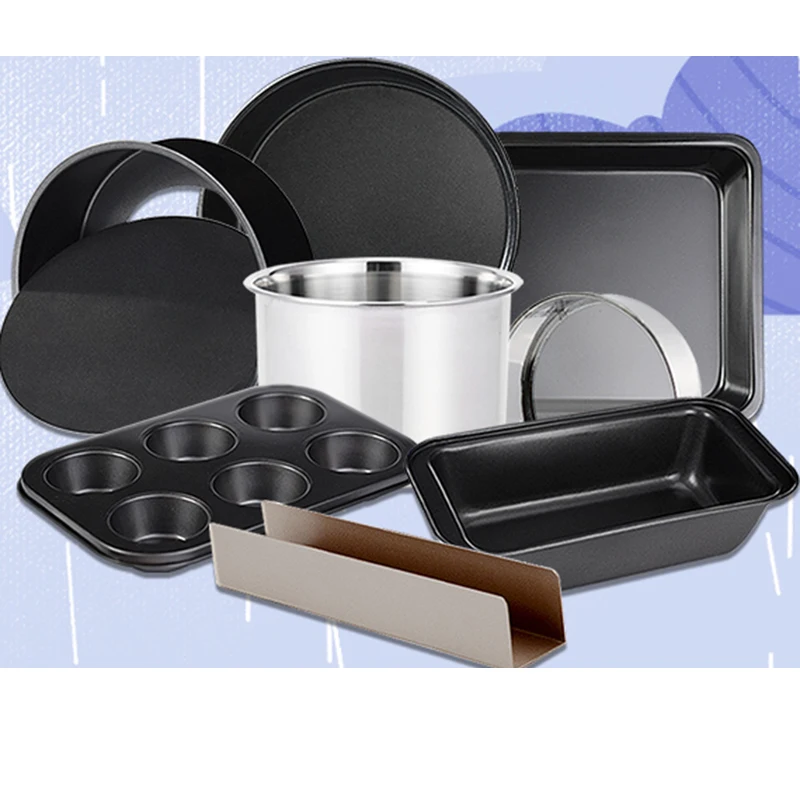 Baking Tools Set Cake Mold Materials Household Oven Appliances Accessories Kitchen Supplies Live Bottom | Дом и сад