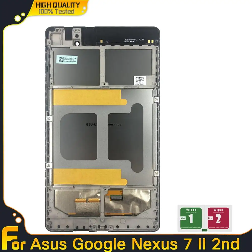 Для ASUS Google Nexus 7 2nd 2013 FHD ME571 ME571K ME571KL LCDs сенсорный экран дигитайзер датчики в сборе
