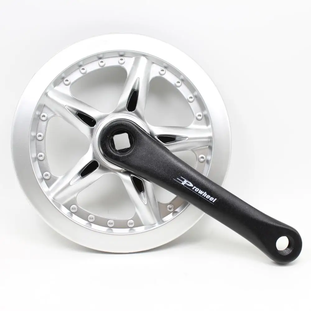 Складной велосипедный Кривошип 40T односкоростная звездочка 152 мм из алюминиевого