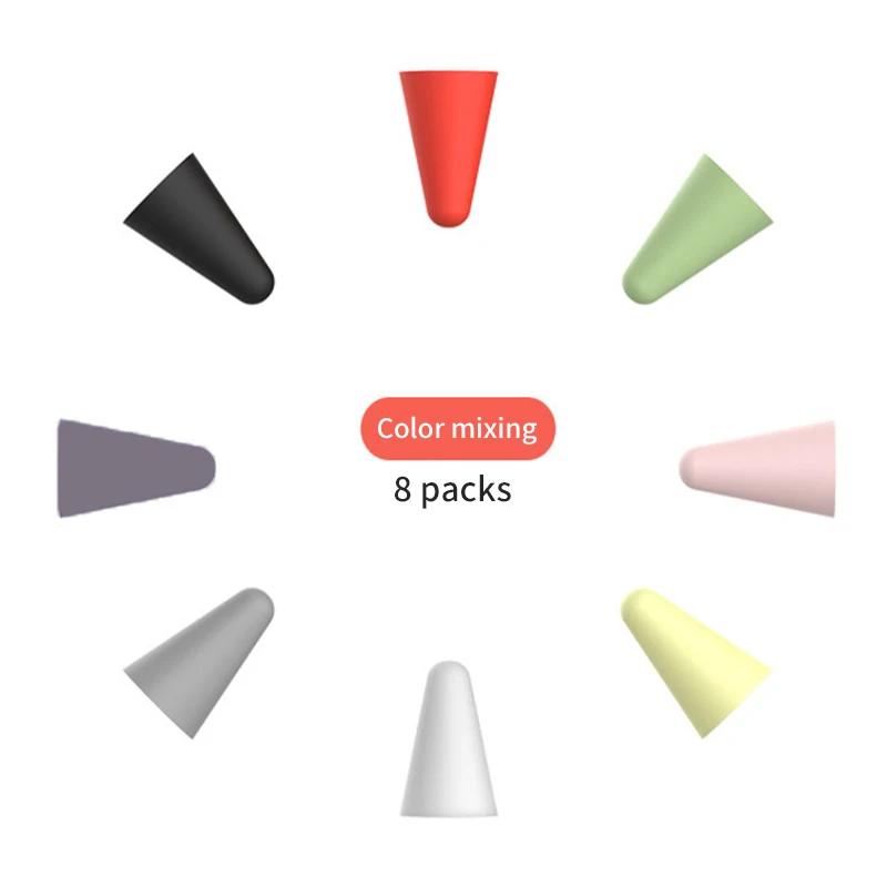 Красочная ручка для тачскрина наконечник чехол Ipad карандаш 1st 2nd Чехол Стилус