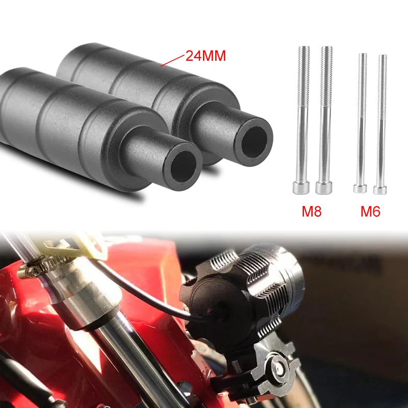 M8 M6 мотоциклетный велосипедный спортивный задний светильник Точечный кронштейн