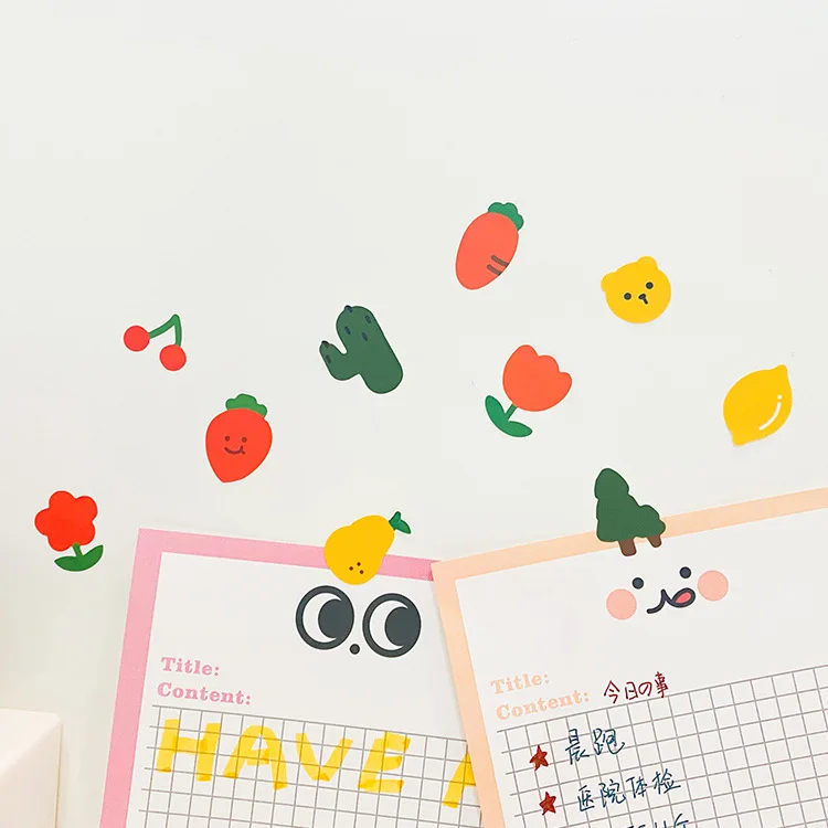 1 лист/набор мультфильм милый КОРЕЯ Ins плоды наклейка сделай сам Скрапбукинг