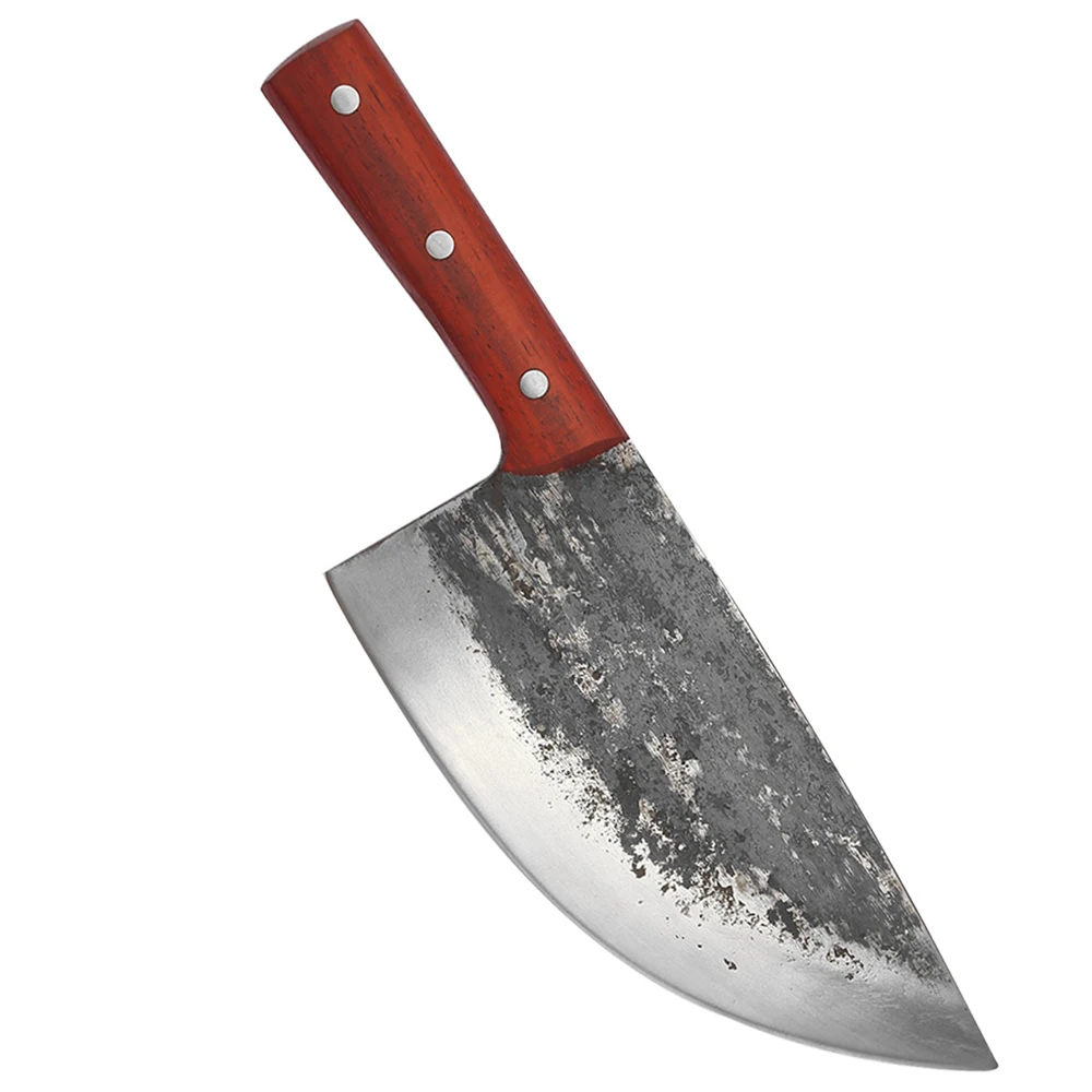 

Кухонный нож-Мясницкий из нержавеющей стали, 8 дюймов, кованые Ножи ручной работы шеф-повара, нож для мясника, нарезки мяса, измельчения, нож ...