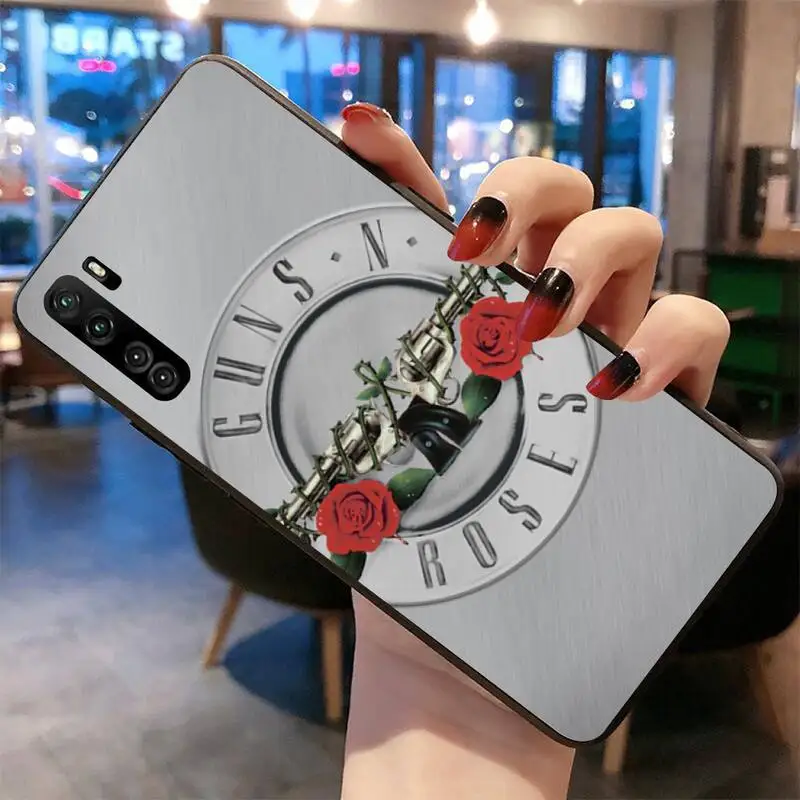Чехол HUAGETOP Guns N Roses для мобильного телефона Huawei Nova 6se 7 7pro 7se honor 7A 8A 7C Prime2019 |
