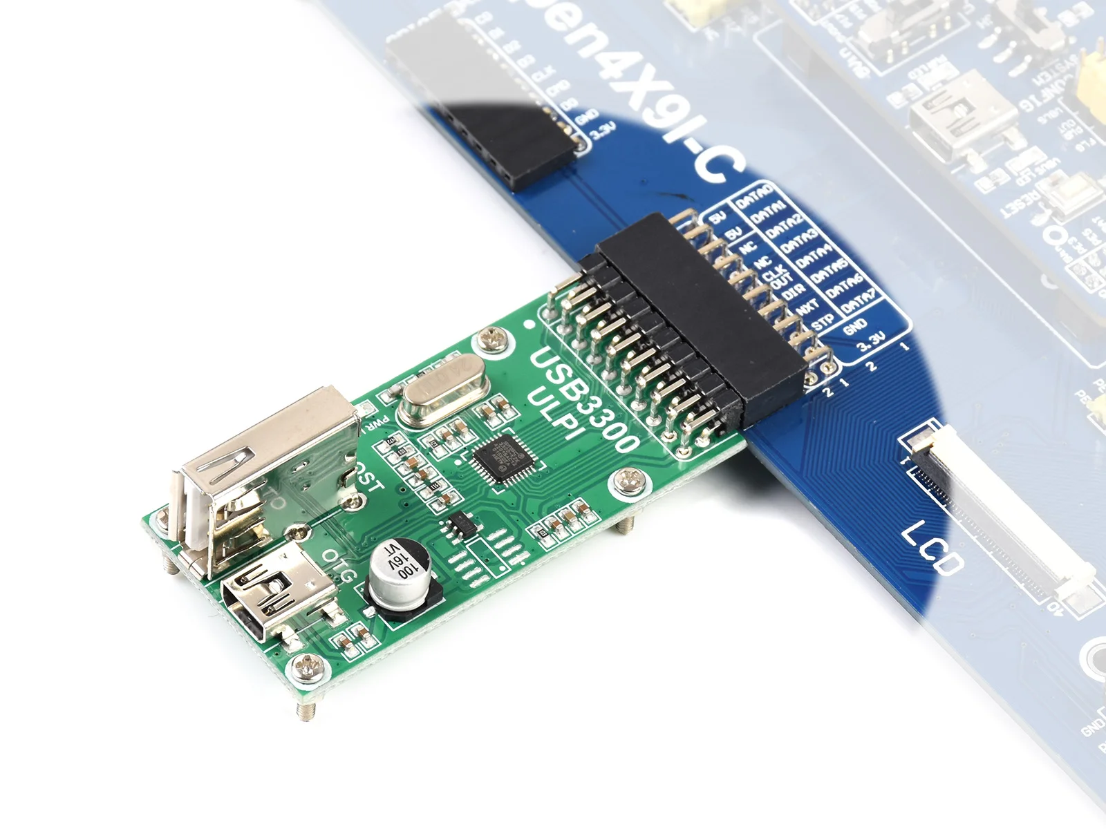 Waveshare USB3300 USB с высоким уровнем Скорость PHY доска ULPI Интерфейс включает в себя
