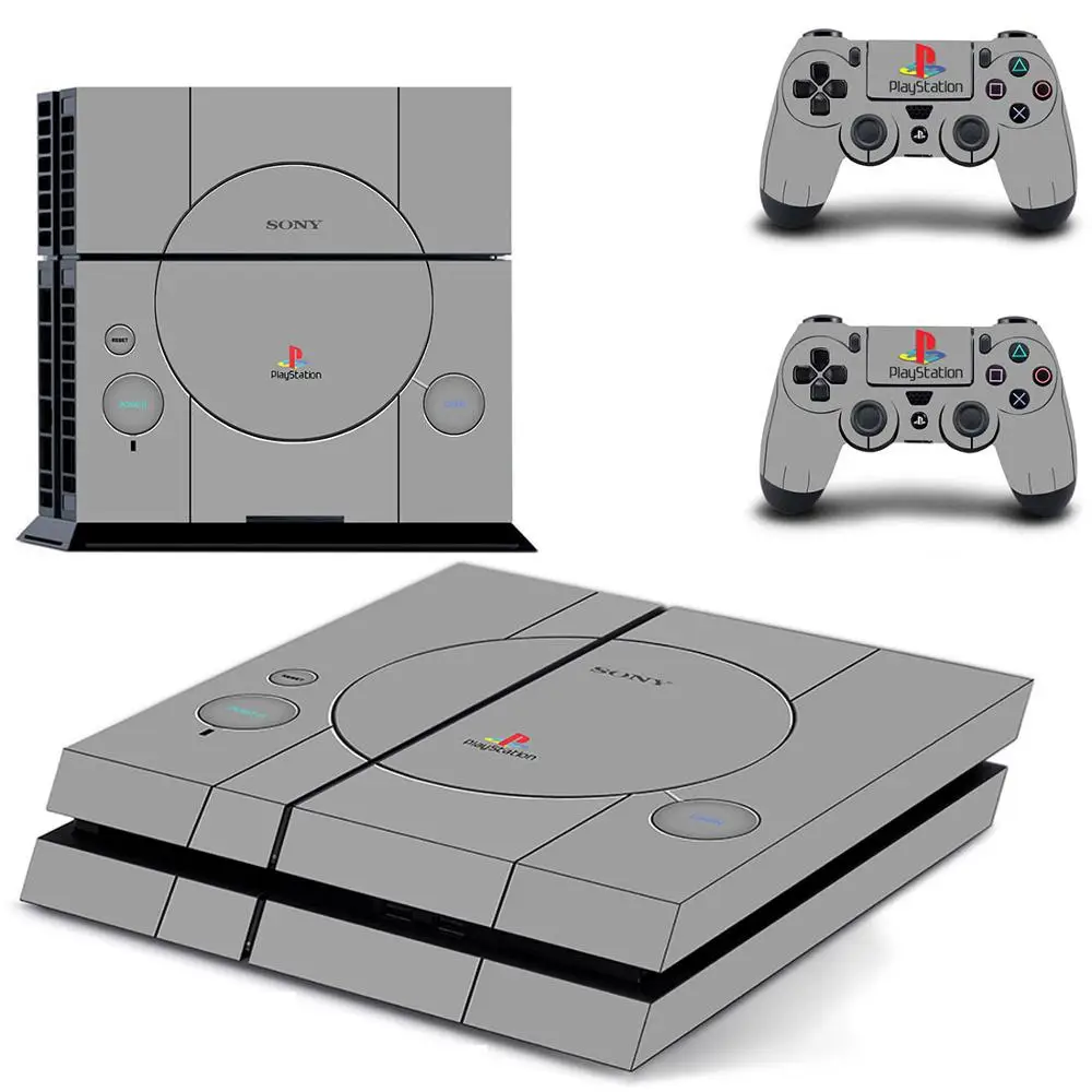 Наклейка для консоли PS4 полное покрытие Виниловая наклейка PlayStation 4 и