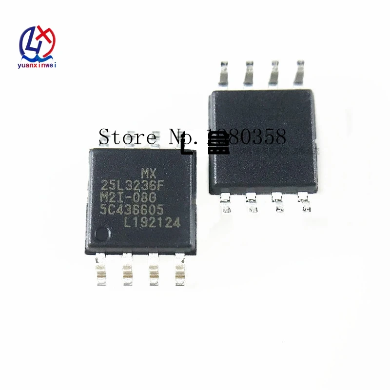 Free Shipping MX25L3236FM2I-08G 25L3236F SOP8 32MBIT | Электроника