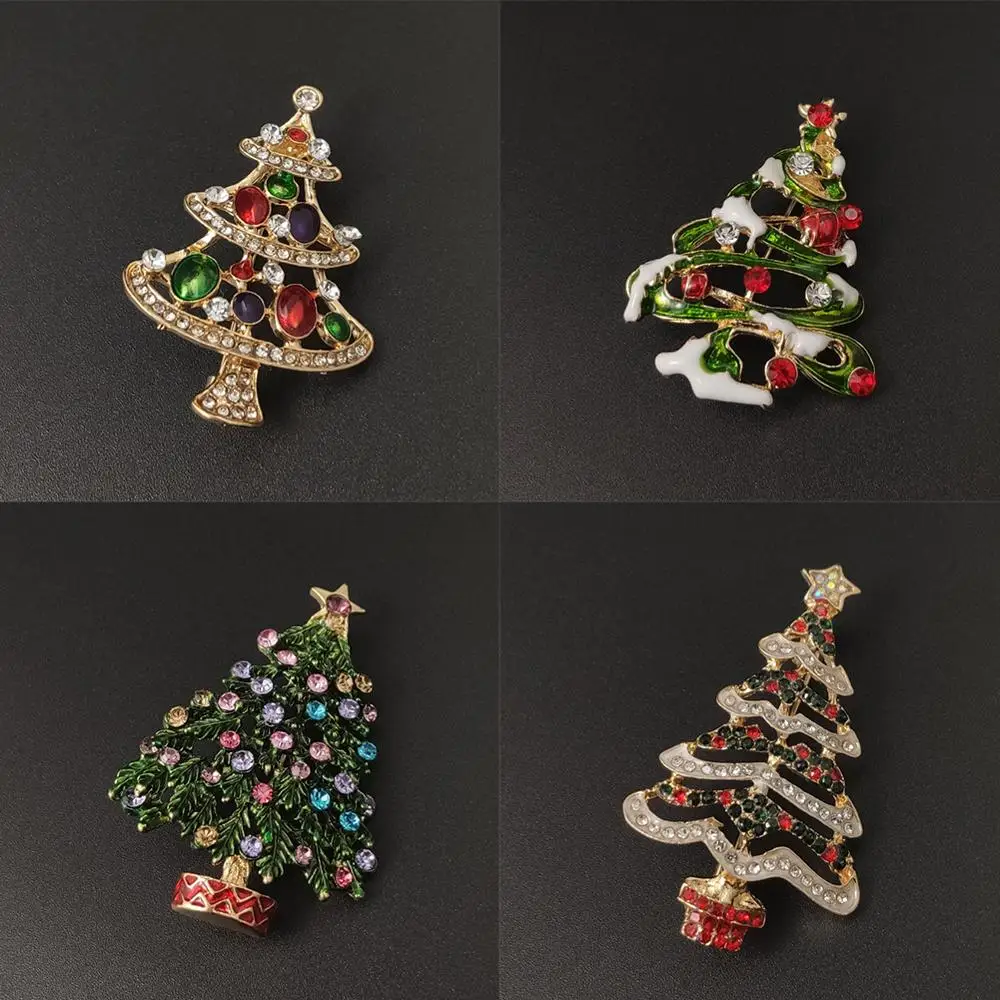 Женская эмалированная брошь ручной работы с кристаллами|Броши| |