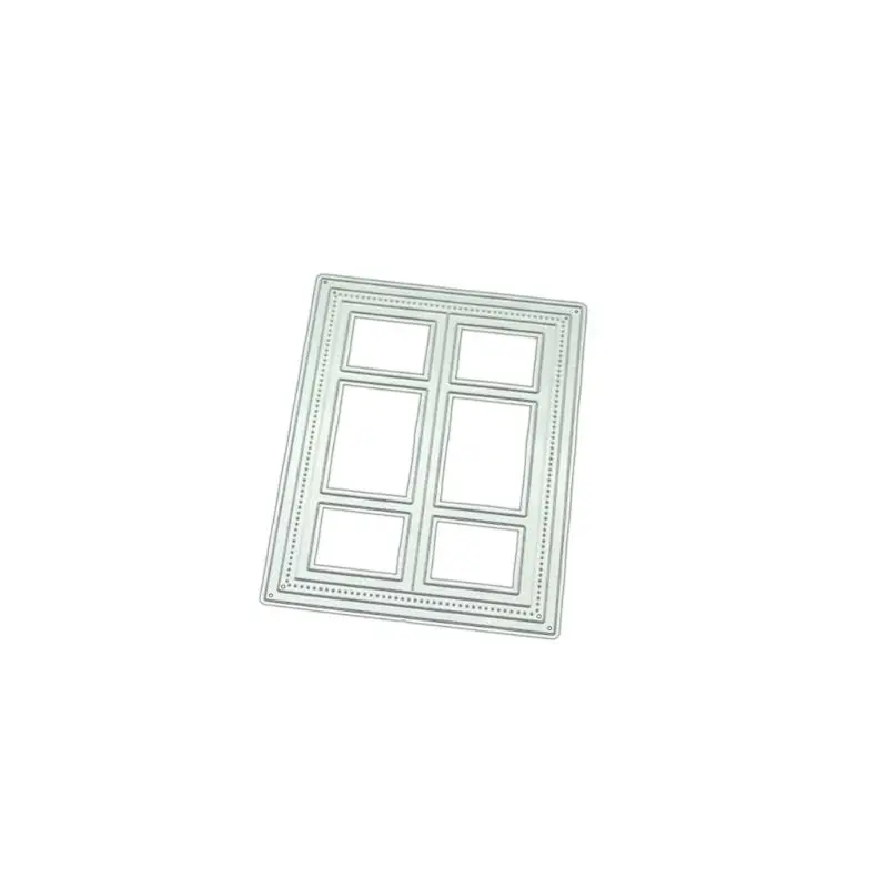 

Window DIY Metal Cutting Dies Stencil Scrapbooking Album Stamp Paper Card Art Crafts Decor 95AA